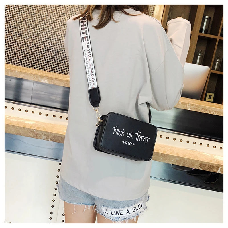 New Fashion Women'S Bag Crossbody Bags for Women 2022 Female Broadband Messenger Bag Joker Small Square Bag Simple Trend Purse