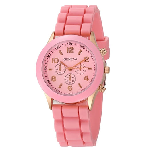 Women Watches 2023 New Fashion Luxury Brand Women'S Watch Silicone Strap Quartz Wrist Watch for Female Relogio Feminino Zegarki